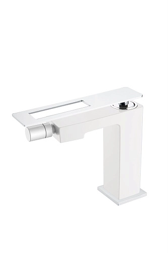 Смеситель для биде Boheme WhiteChrome 146-WCR Смеситель для биде Boheme WhiteChrome 146-WCR