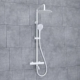 Душевая система WasserKRAFT A188.257.155.WM Thermo с термостатом белый Душевая система WasserKRAFT A188.257.155.WM Thermo с термостатом белый