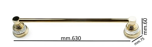 Полотенцедержатель Boheme AURA Gold 10242-G Полотенцедержатель Boheme AURA Gold 10242-G