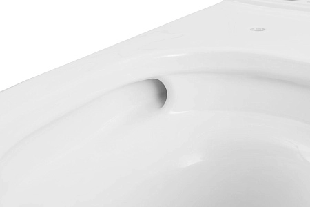 Чаша напольного унитаза Allen Brau Priority Tornado 4.31006.20 с крышкой, белый глянец