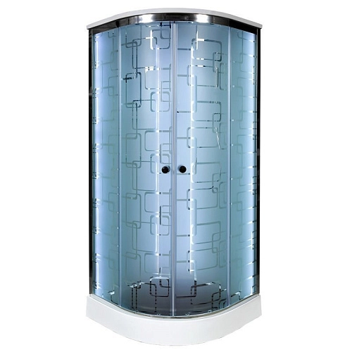 Душевая кабина Dto EM1590 LED (EM1590LED) 90x90 см Душевая кабина Dto EM1590 LED (EM1590LED) 90x90 см