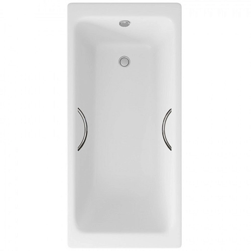 Ванна чугунная Delice Parallel 1700х800, с ручками DLR_220502R DLR220502R Ванна чугунная Delice Parallel 1700х800, с ручками DLR_220502R DLR220502R