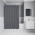 Штора для ванны IDDIS (DL03P18i11) 200х180 см, полиэстер серый Штора для ванны IDDIS (DL03P18i11) 200х180 см, полиэстер серый