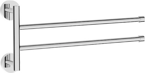 Полотенцедержатель Rush Bianki BI76522 36 см двойной Полотенцедержатель Rush Bianki BI76522 36 см двойной
