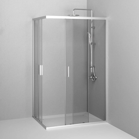 Душевой уголок AM.PM Gem W90G-403-120290-MT 120x90 хром матовый, стекло прозрачное