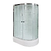 Душевая кабина Dto EM2712L (EM2712LGM+EL) 120x80 см с гидромассажем и электрикой
