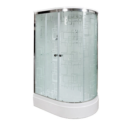 Душевая кабина Dto EM2712L (EM2712LGM+EL) 120x80 см с гидромассажем и электрикой Душевая кабина Dto EM2712L (EM2712LGM+EL) 120x80 см с гидромассажем и электрикой