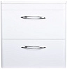 Тумба под раковину Style Line Каре 60 (2 ящ.) Люкс белая, PLUS СС-00002268