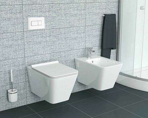 Биде подвесное GROSSMAN GR-B4414 белое 575x360x330 Биде подвесное GROSSMAN GR-B4414 белое 575x360x330