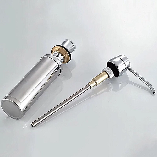 Дозатор жидкого мыла Haiba HB405 для кухонной мойки металл Дозатор жидкого мыла Haiba HB405 для кухонной мойки металл