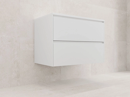 Тумба под раковину Style Line ЛИМА 80 ЛС-00002354 подвесная белый Тумба под раковину Style Line ЛИМА 80 ЛС-00002354 подвесная белый