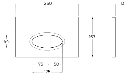 Инсталляция для унитаза BelBagno BB026 с клавишей смыва BB050CR.MAT