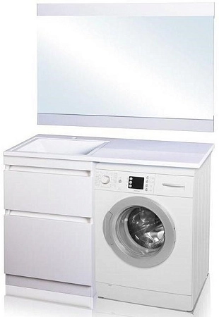 Тумба под раковину Style Line Даллас 100, Люкс белая, PLUS СС-00000514 Тумба под раковину Style Line Даллас 100, Люкс белая, PLUS СС-00000514