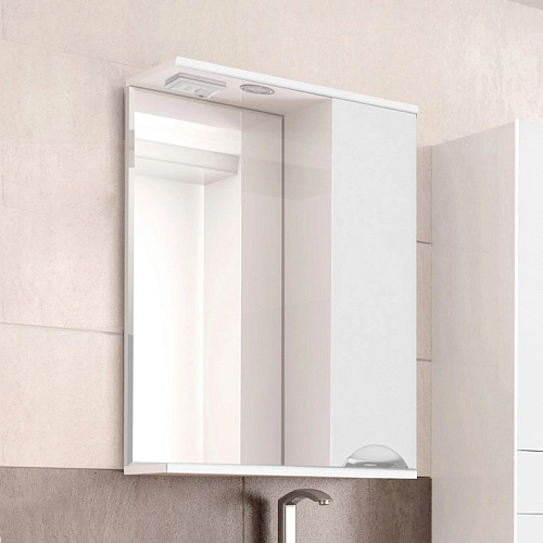 Зеркальный шкаф Style Line Жасмин 60/С ЛС-00000040 Зеркальный шкаф Style Line Жасмин 60/С ЛС-00000040