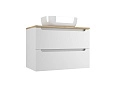 Тумба под раковину Style Line Бали 80 со столешницей белый софт подвесная ЛС-00002339 Тумба под раковину Style Line Бали 80 со столешницей белый софт подвесная ЛС-00002339