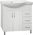 Тумба под раковину Style Line Эко Стандарт 25 (3 ящ.) ЛС-00000109 Тумба под раковину Style Line Эко Стандарт 25 (3 ящ.) ЛС-00000109