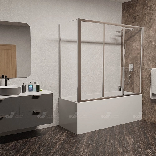 Шторка на ванну RGW Screens SC-81 (SC-41 + Z-052) 04118168-51 Шторка на ванну RGW Screens SC-81 (SC-41 + Z-052) 04118168-51