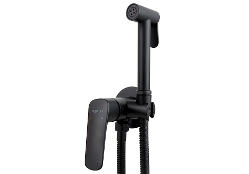 Гигиенический душ Aquatek ВЕГА AQ1019MB черный матовый Гигиенический душ Aquatek ВЕГА AQ1019MB черный матовый