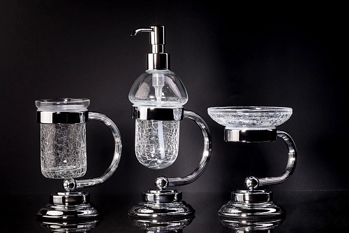 Дозатор жидкого мыла Boheme Murano 10909-CR Дозатор жидкого мыла Boheme Murano 10909-CR