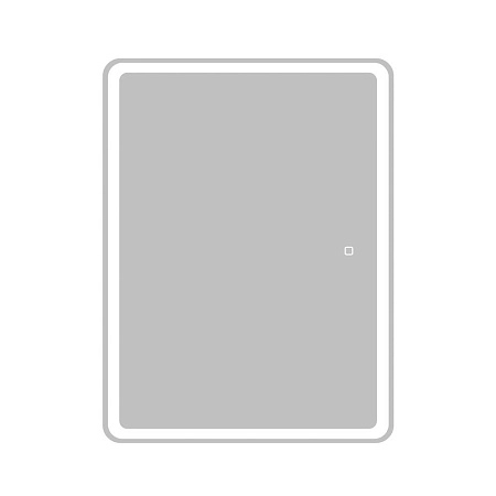 Зеркальный шкаф SPC-MAR-600/800-1A-LED-TCH 12W 220-240V 600x800x150 с подсветкой и сенсорным выключателем