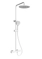 Душевая система Kaiser Serio с термостатом белый матовый 05577-4 Душевая система Kaiser Serio с термостатом белый матовый 05577-4