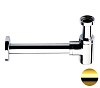 Сифон для раковины Remer 958BDO, золото глянцевое