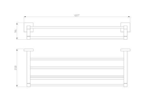 Полотенцедержатель Wonzon & Woghand хром (WW-8981) Полотенцедержатель Wonzon & Woghand хром (WW-8981)