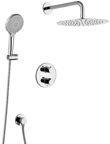 Душевая система Lemark Yeti (LM7829С) термостатическая Душевая система Lemark Yeti (LM7829С) термостатическая