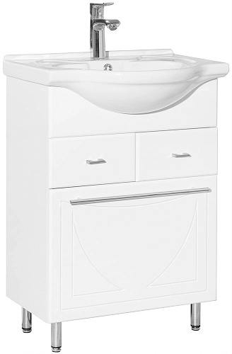 Тумба под раковину Style Line Лана 60 (2 ящ.) КОРЗИНА СС-00002253 Тумба под раковину Style Line Лана 60 (2 ящ.) КОРЗИНА СС-00002253