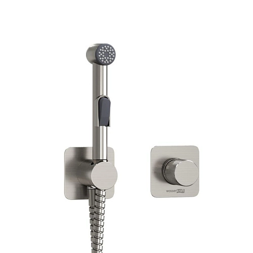 Гигиенический душ WasserKRAFT A6451.275.100.092 никель Гигиенический душ WasserKRAFT A6451.275.100.092 никель