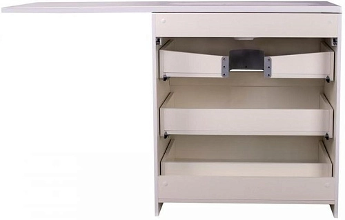 Тумба под раковину Style Line Даллас 150 3 ящика Люкс белая PLUS СС-00002305 Тумба под раковину Style Line Даллас 150 3 ящика Люкс белая PLUS СС-00002305