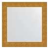 Зеркало в багетной раме Evoform Definite BY 3246 80 x 80 см, чеканка золотая