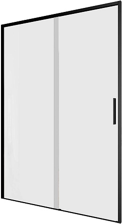 Душевая дверь Aquanet Pleasure Evo 130 AE65-N130-BT профиль черный, прозрачное стекло