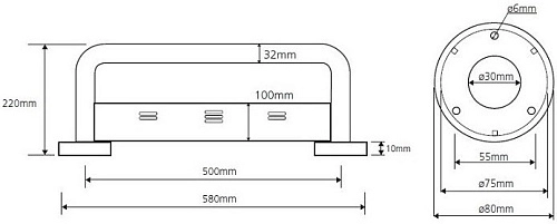 Поручень Bemeta HELP program 301100574 Поручень Bemeta HELP program 301100574