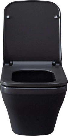 Унитаз подвесной Allen Brau Infinity 4.21011.AN с крышкой, антрацит