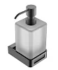 Дозатор жидкого мыла Boheme Q 10957-GM серый