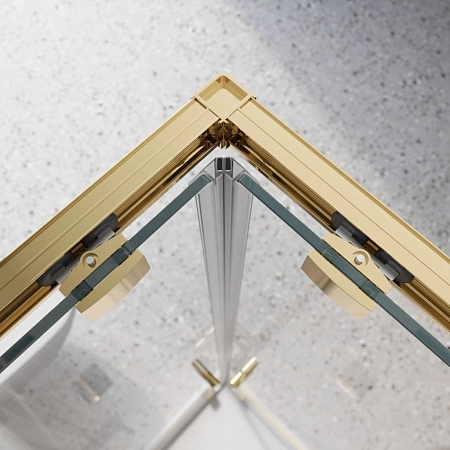 Душевой уголок BelBagno LUCE-A-2-90-C-ORO