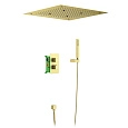 Душевая система Timo Petruma SX-5029/17SM встраиваемая с термостатом золото матовое Душевая система Timo Petruma SX-5029/17SM встраиваемая с термостатом золото матовое