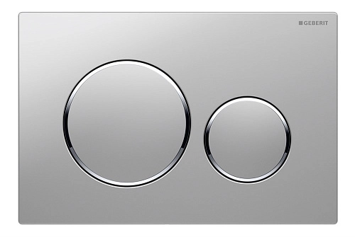 Клавиша смыва Geberit 115.882.KN.1 Sigma20 пластик, хром матовый/хром глянцевый/хром матовый Клавиша смыва Geberit 115.882.KN.1 Sigma20 пластик, хром матовый/хром глянцевый/хром матовый