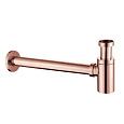 Сифон для раковины ABBER AF0030RG розовое золото Сифон для раковины ABBER AF0030RG розовое золото