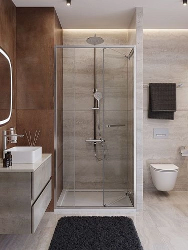 Душевая дверь CEZARES LUX-B-FS-11-110-C-CR 110 см, профиль хром, стекло прозрачное Душевая дверь CEZARES LUX-B-FS-11-110-C-CR 110 см, профиль хром, стекло прозрачное