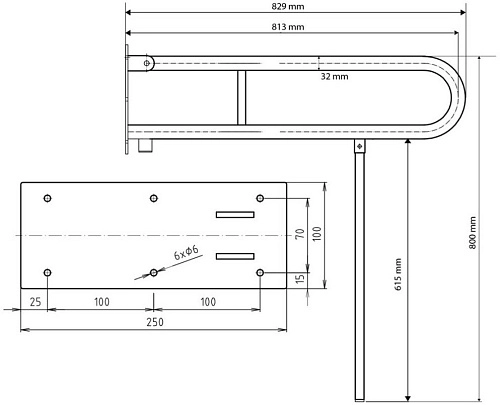 Поручень Bemeta HELP program 301102082N Поручень Bemeta HELP program 301102082N