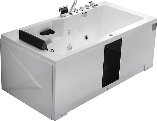 Акриловая ванна Gemy G9066 II K R 171x86 прямоугольная, правая, гидромассажная Акриловая ванна Gemy G9066 II K R 171x86 прямоугольная, правая, гидромассажная