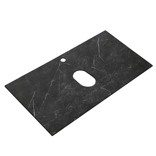 Столешница CEZARES SLD-80/48-MNO 816x490 из керамогранита Marmo Nero Opaco Столешница CEZARES SLD-80/48-MNO 816x490 из керамогранита Marmo Nero Opaco