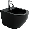 Биде подвесное Ceramica Nova UNO CN11002MB черный матовый Биде подвесное Ceramica Nova UNO CN11002MB черный матовый
