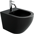 Биде подвесное Ceramica Nova UNO CN11002MB черный матовый Биде подвесное Ceramica Nova UNO CN11002MB черный матовый