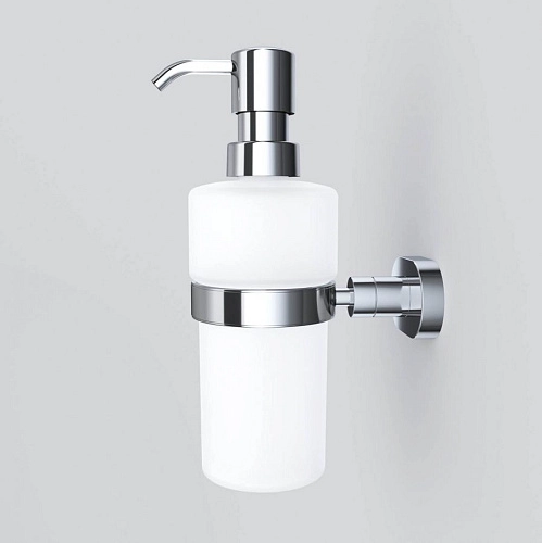 Дозатор жидкого мыла AM.PM Sense L A7436900 стеклянный, хром Дозатор жидкого мыла AM.PM Sense L A7436900 стеклянный, хром