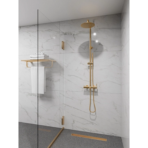 Полотенцедержатель Milacio Ultra (MCU.955.GD) настенная золото Полотенцедержатель Milacio Ultra (MCU.955.GD) настенная золото