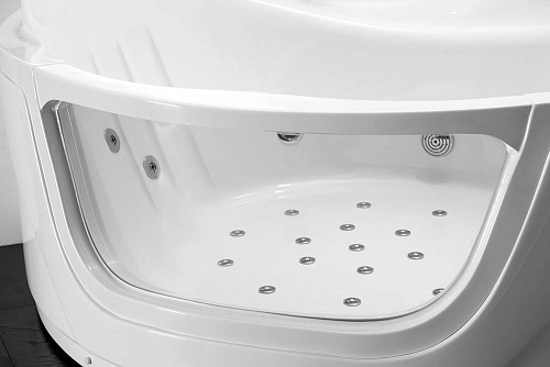 Акриловая ванна Gemy G9247 K 165x165 угловая, универсальная, гидромассажная Акриловая ванна Gemy G9247 K 165x165 угловая, универсальная, гидромассажная