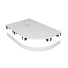 Душевой поддон RGW Stone Tray ST/AL-W 900x1200 мм 16154129-01LK асимметричный белый